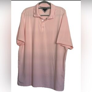 Adidas Adipure Essential Short Sleeve Golf Polo Pink Mens Sz XL